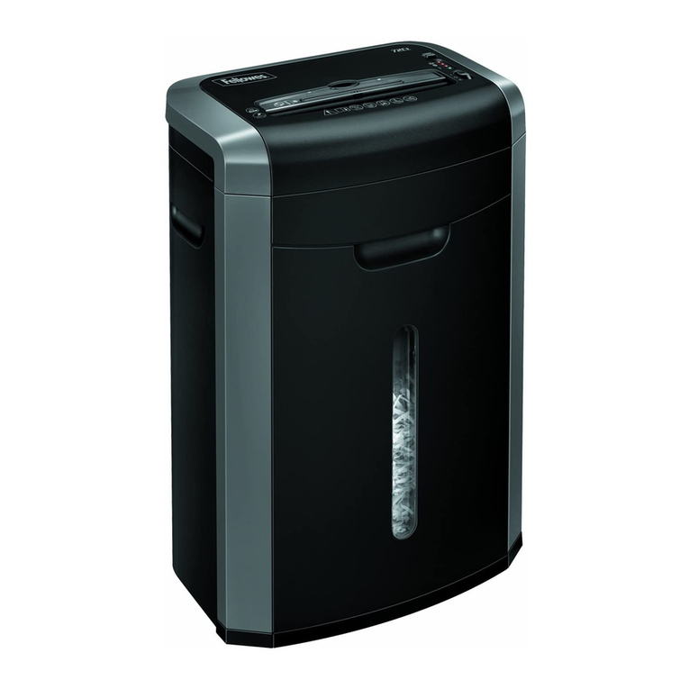 Fellowes 72Ct quick start guide