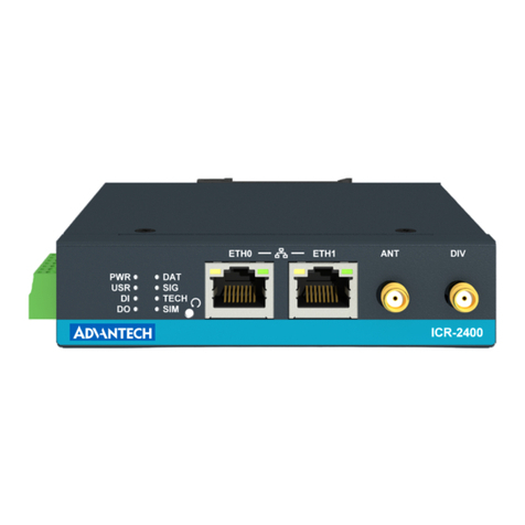 Advantech ICR-2431 User manual