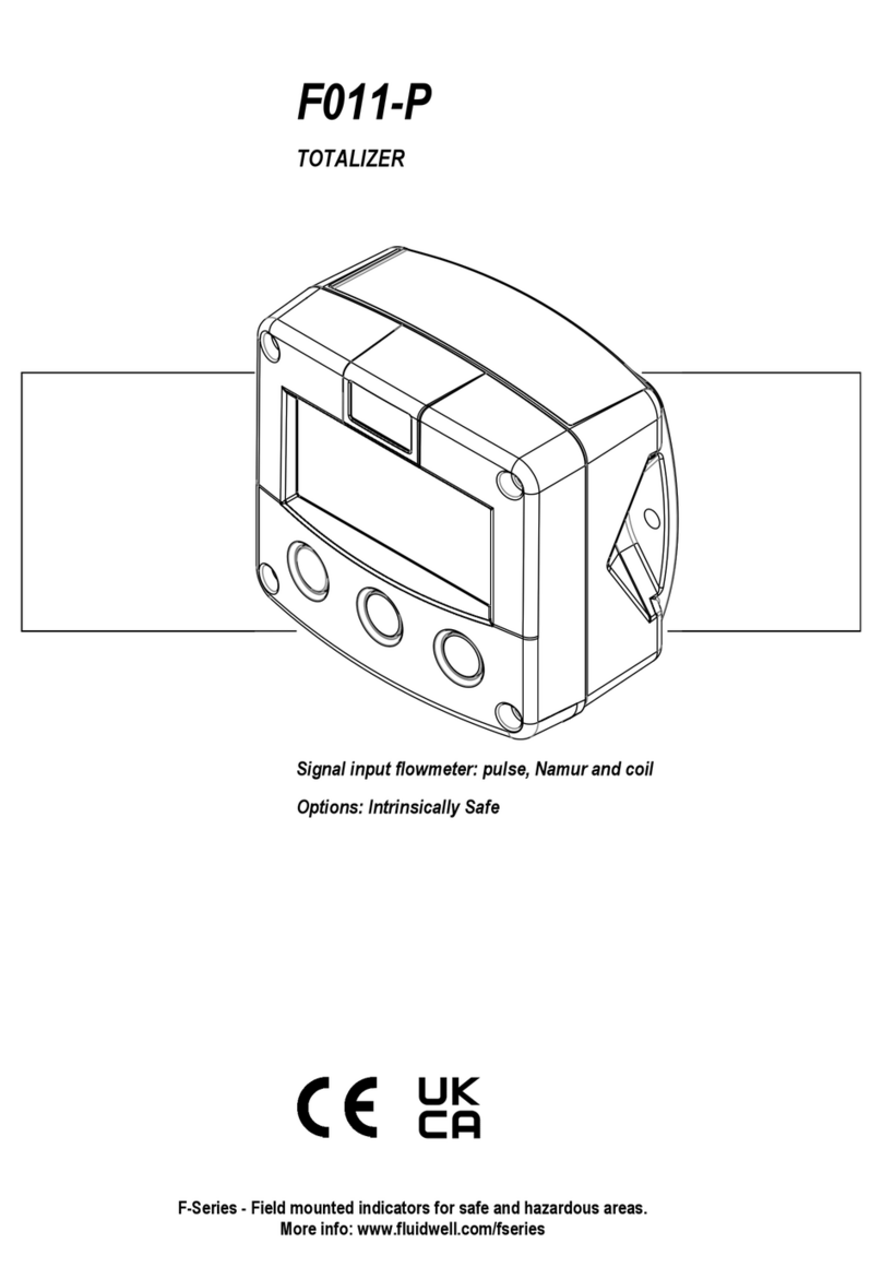 Fluidwell F011-P User manual