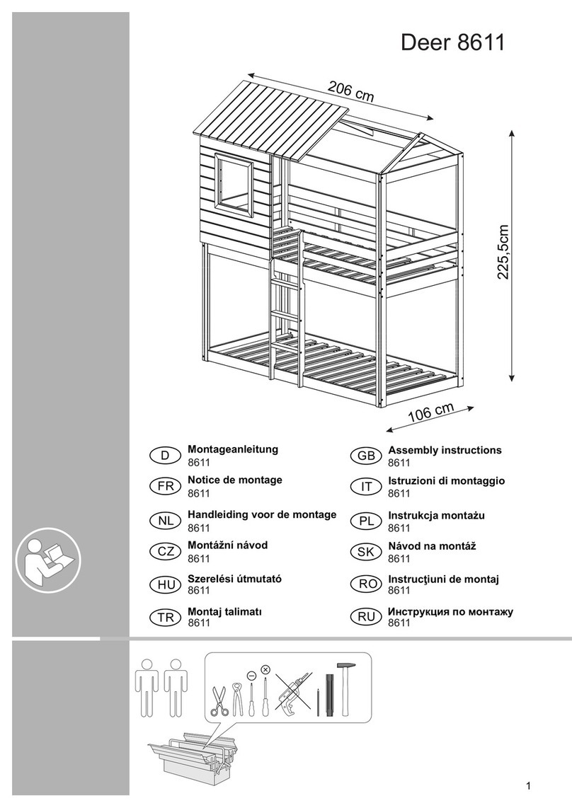 Otto Deer 8611 Assembly instructions