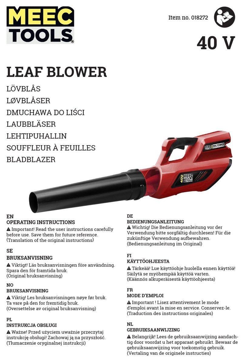Meec tools 018272 operating instructions Meec tools 018272 operating instructions