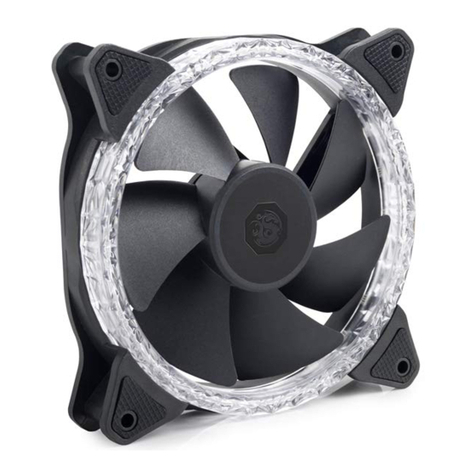 Bitspower Notos Xtal 120 Fan Digital RGB User manual Bitspower Notos Xtal 120 Fan Digital RGB User manual