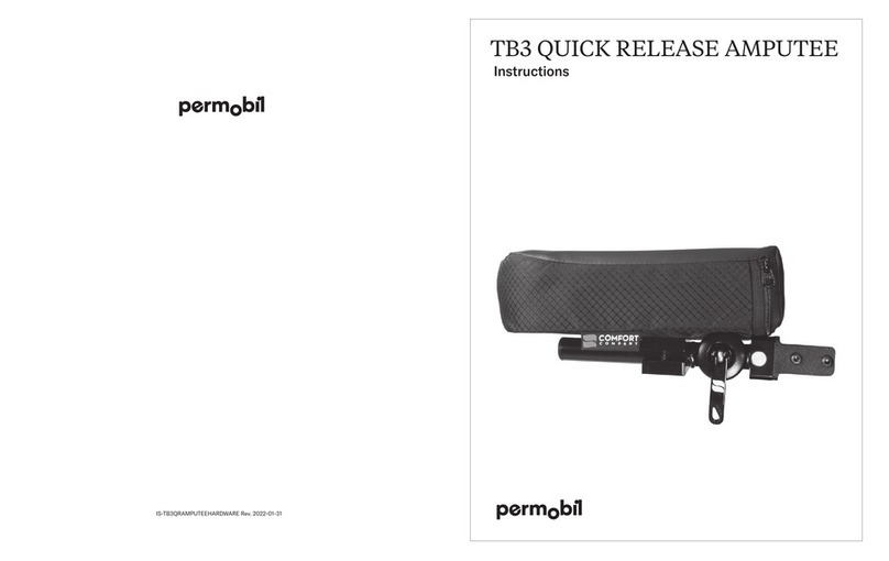 Permobil TB3 User manual