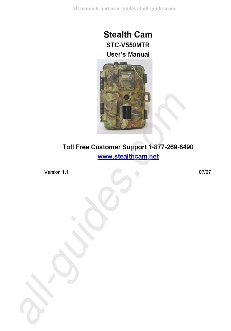Stealth Cam STC-V550MTR User manual