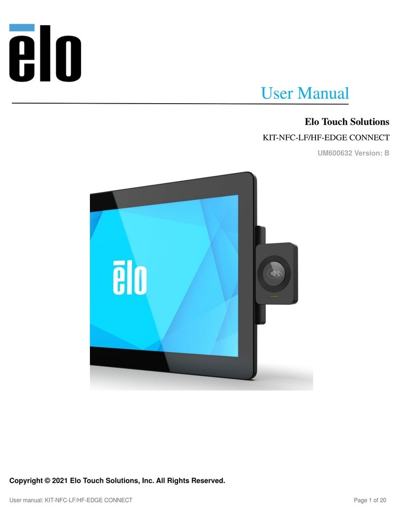 Elo Touch Solutions KIT-NFC-LF User manual