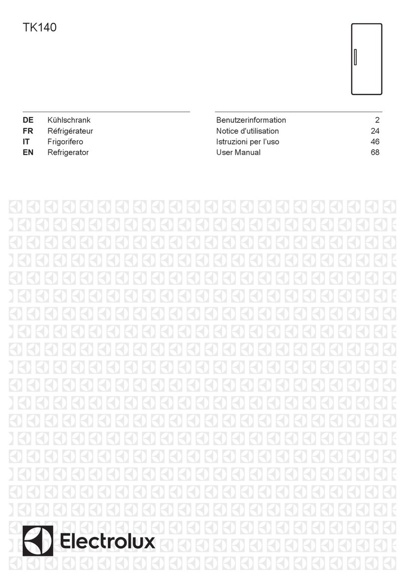 Electrolux TK 140 User manual