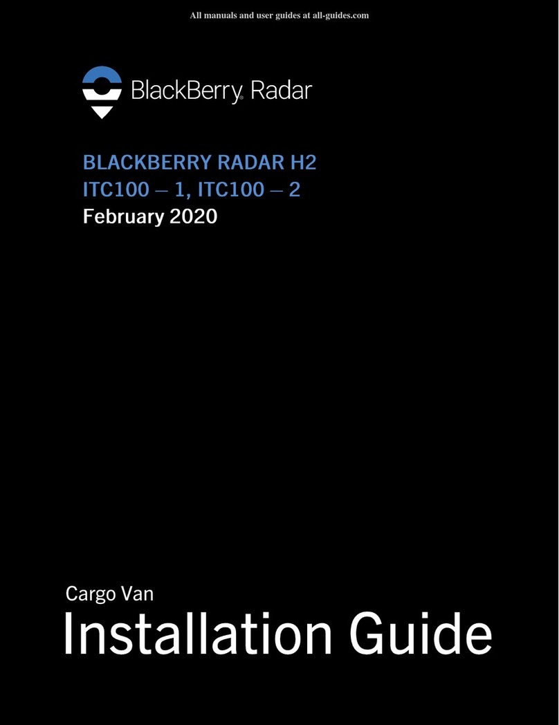 Blackbe;rry Radar H2 Manual