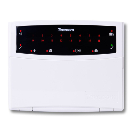 Texecom PREMIER RKP8PLUS User manual