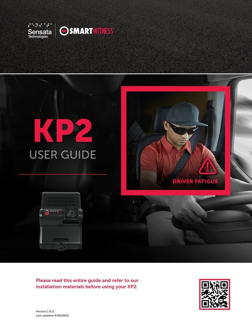 Sensata SmartWitness KP2 User manual