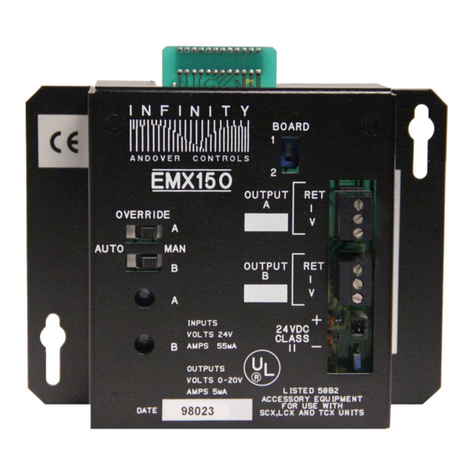 Andover Controls ACC EMX 150 installation guide Andover Controls ACC EMX 150 installation guide