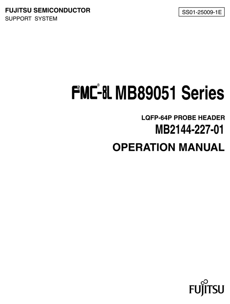Fujitsu F2MC-8L MB89051 Series Operation manual Fujitsu F2MC-8L MB89051 Series Operation manual