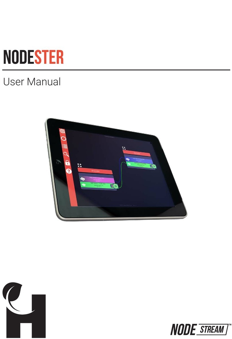 HARVEST NODESTREAM NODESTER user manual