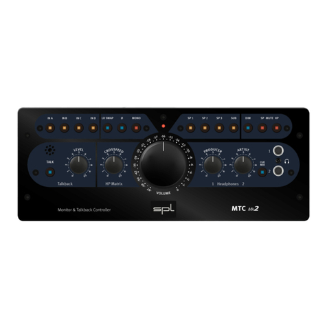 SPL MTC Mk2 User manual