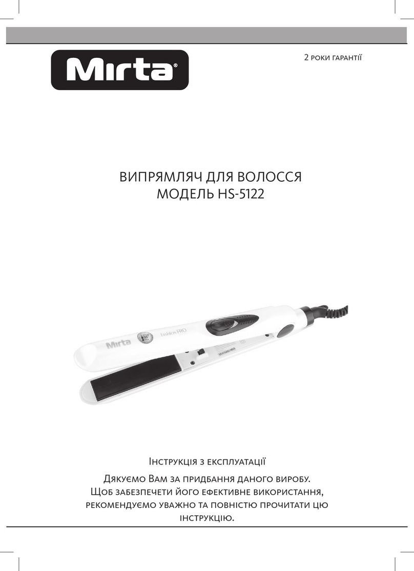 Mirta HS-5122 operating instructions