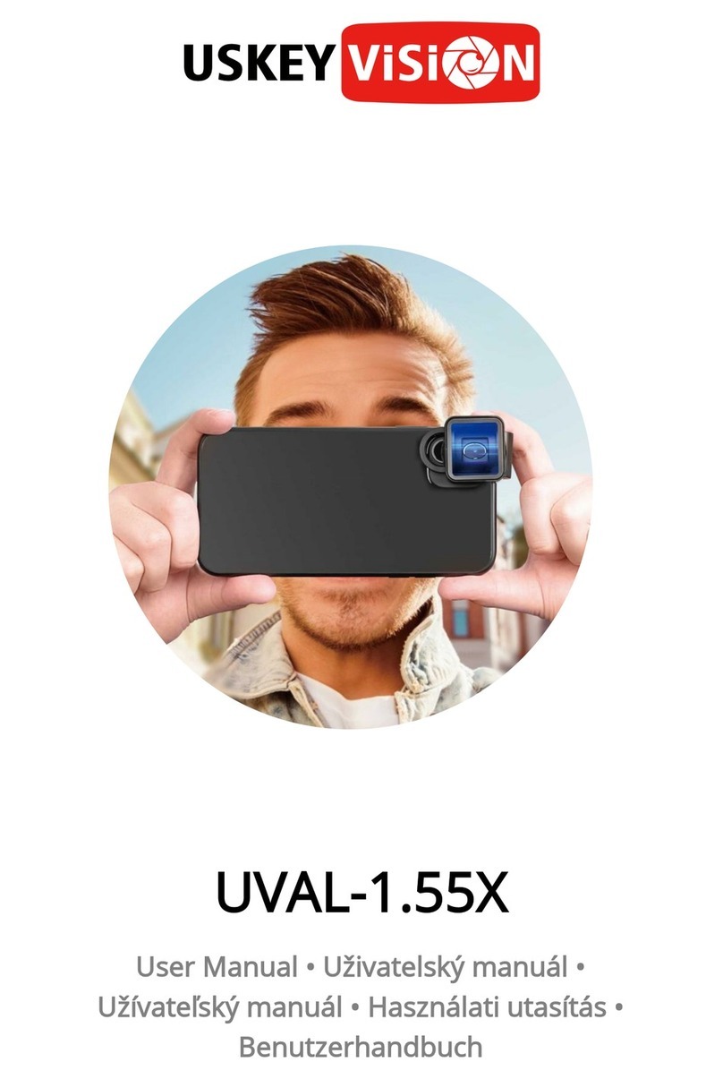 USKEYVISION UVAL-1.55X user manual