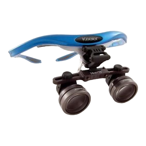 Keeler Loupe Frame User manual