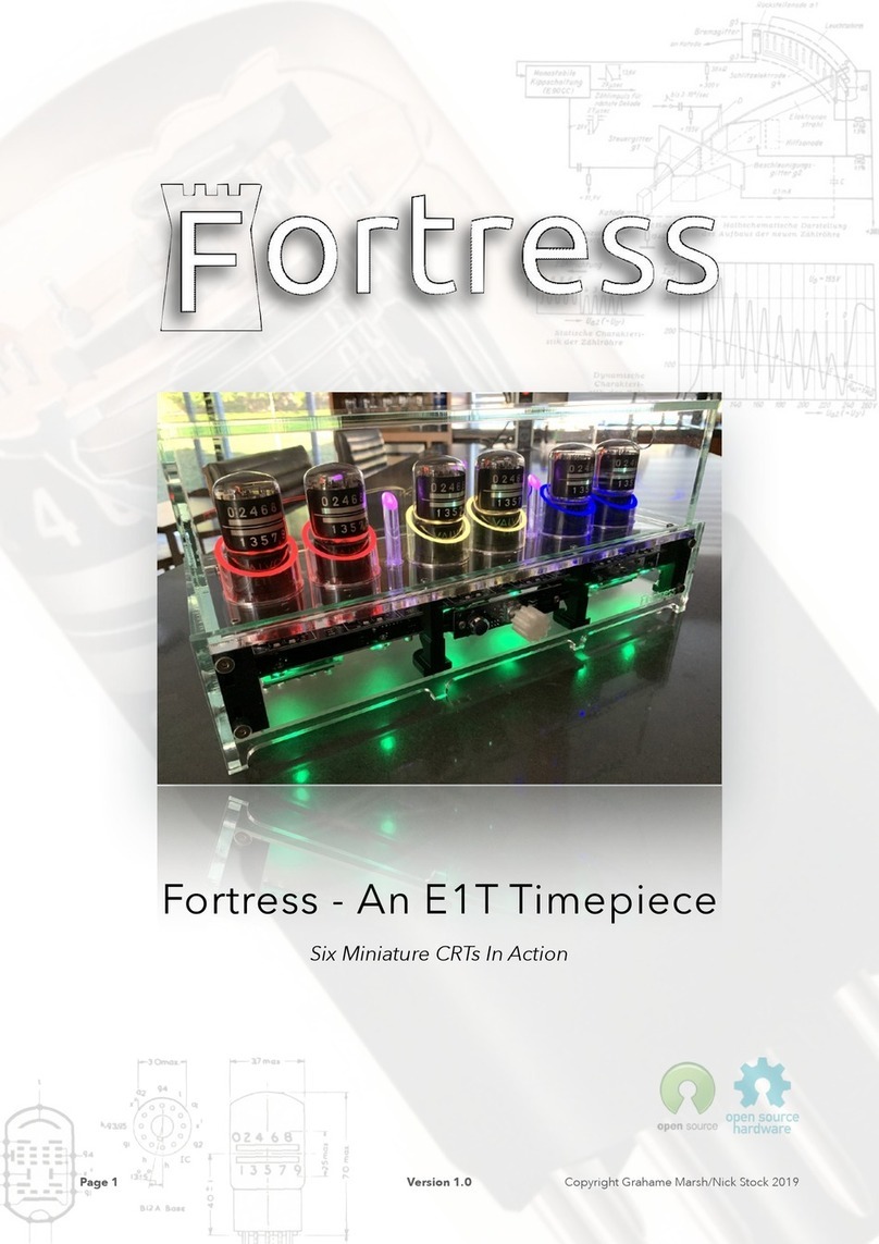 Fortress Technologies An E1T Timepiece manual
