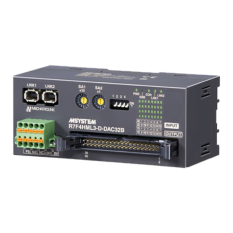 M-system R7F4HML3-D-DAC32B User manual