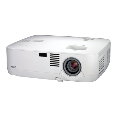 NEC NP600 Series User manual