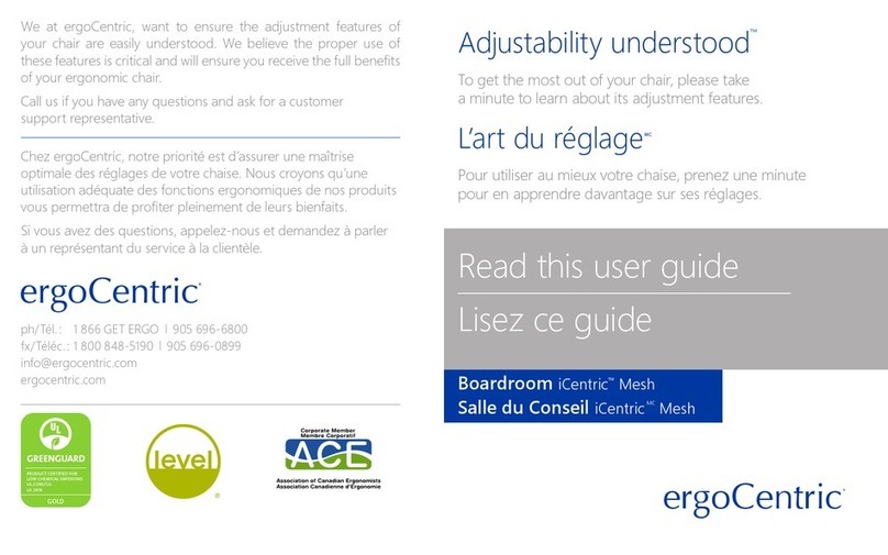 ErgoCentric iCentric Mesh user guide