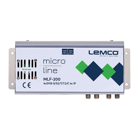 Lemco micro line MLF-200 manual