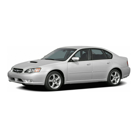Subaru 2005 Legacy owner's manual