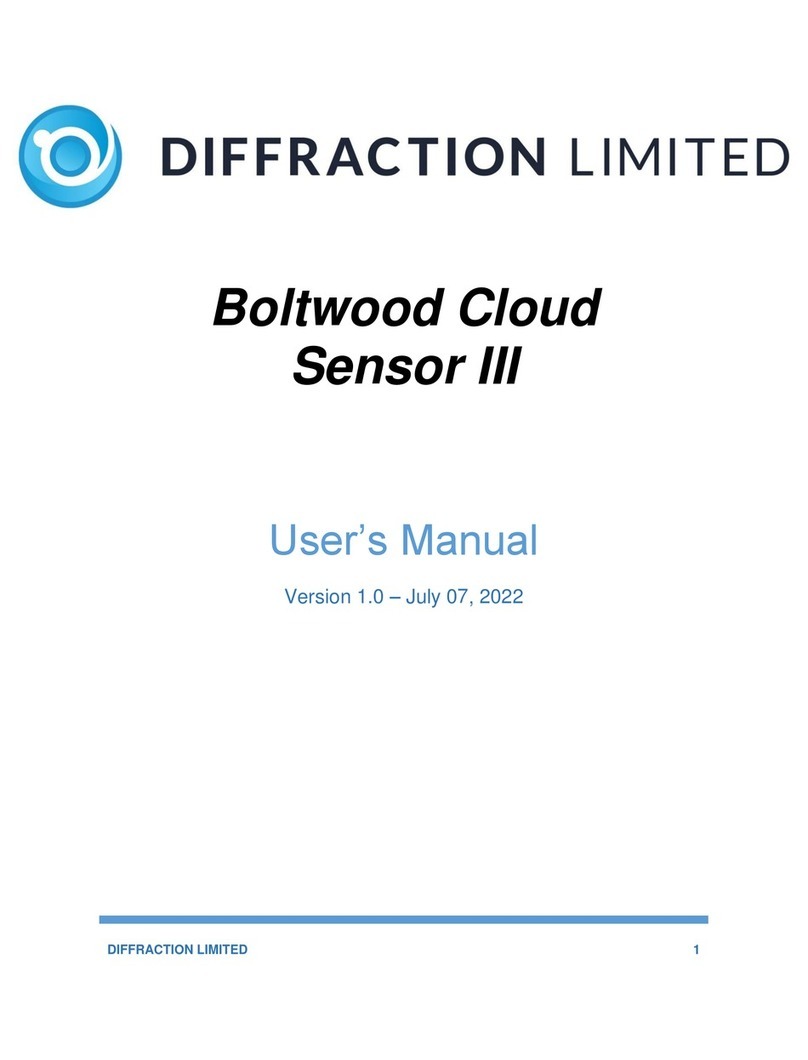 Diffraction Boltwood Cloud Sensor III User manual