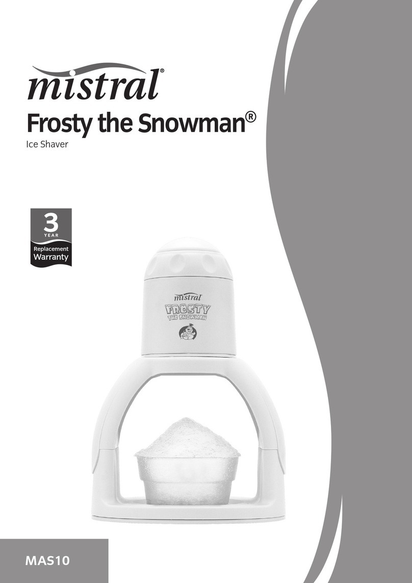 Mistral Frosty the Snowman MAS10 manual