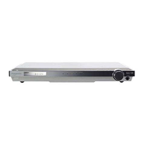 Panasonic SA-XR10E User manual