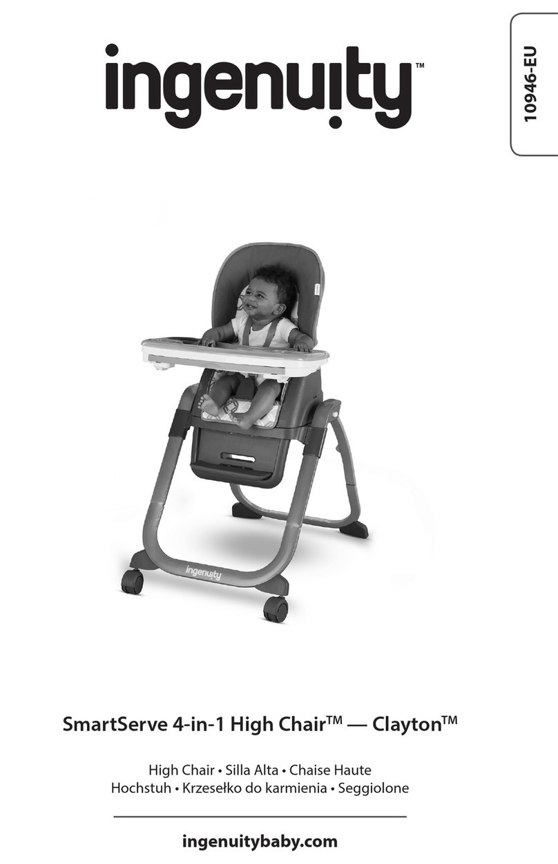 ingenuity SmartServe Clayton 10946-EU User manual