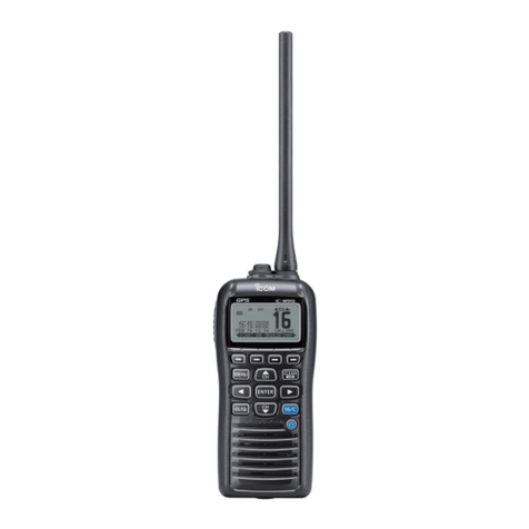 Icom IC-M91D instruction manual