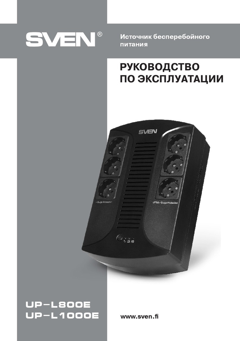 Sven UP-L800E Operation manual