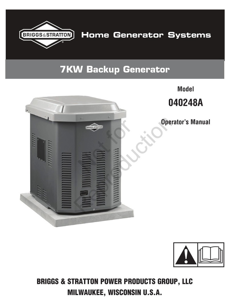 Briggs & Stratton 040248A Operator's manual