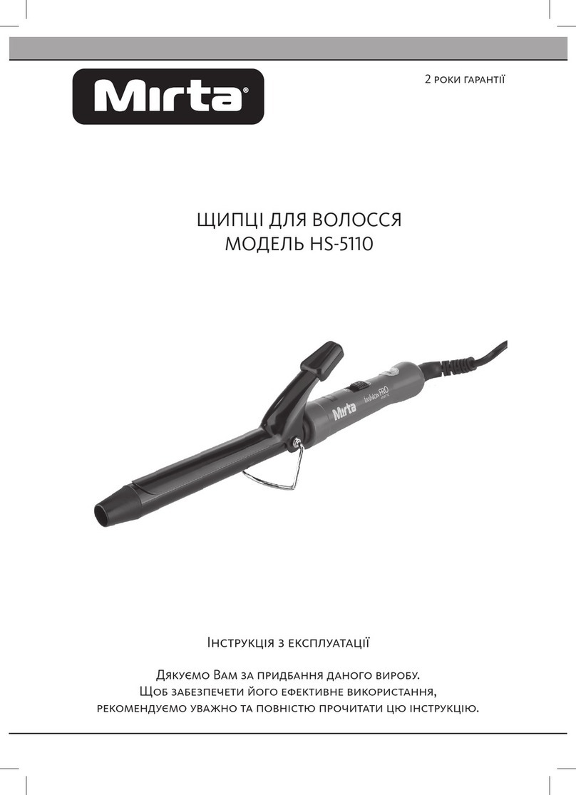 Mirta HS-5110 operating instructions