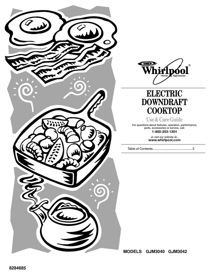 Whirlpool GJM3040 Use & care guide