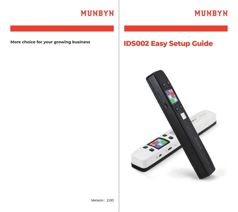 MUNBYN IDS002 Easy setup guide