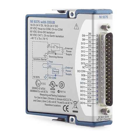 National Instruments NI 9375 Getting started