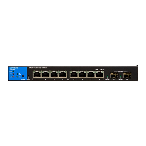 Linksys LGS310C User manual