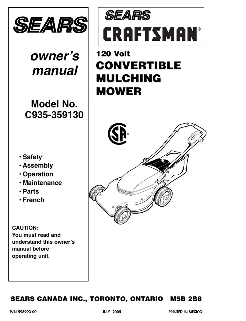 Sears CRAFTSMAN C935-359130 User manual