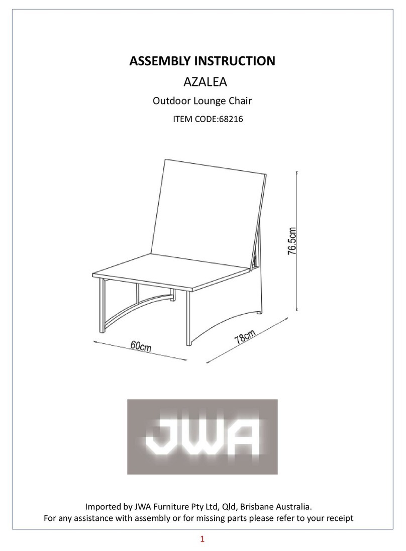 JWA AZALEA 68216 User manual