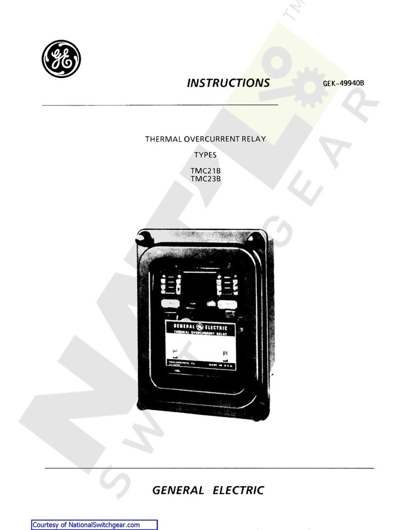 GE TMC21B User manual