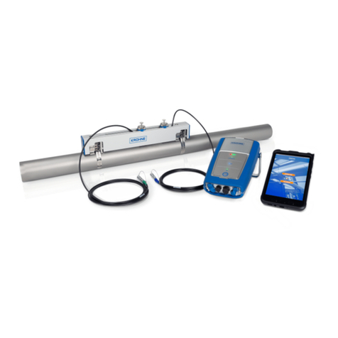 KROHNE Optisonic 6300 P User manual KROHNE Optisonic 6300 P User manual