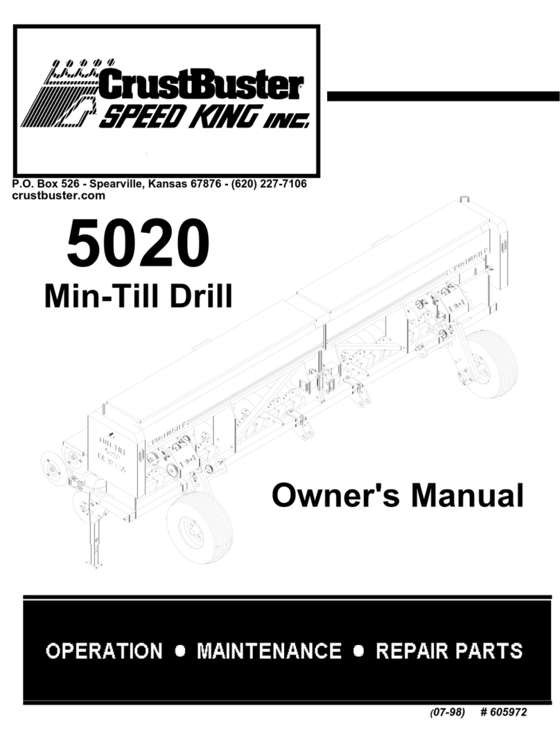 CrustBuster 5020 User manual