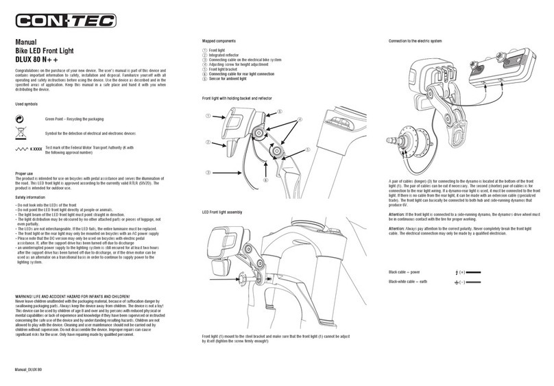 Contec DLUX 80 N++ User manual