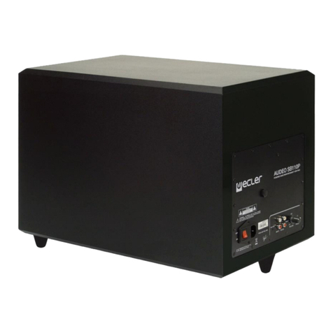 Ecler AUDEOSB110P user manual