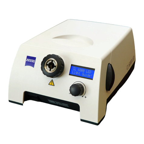 Zeiss CL 6000 LED operating instructions