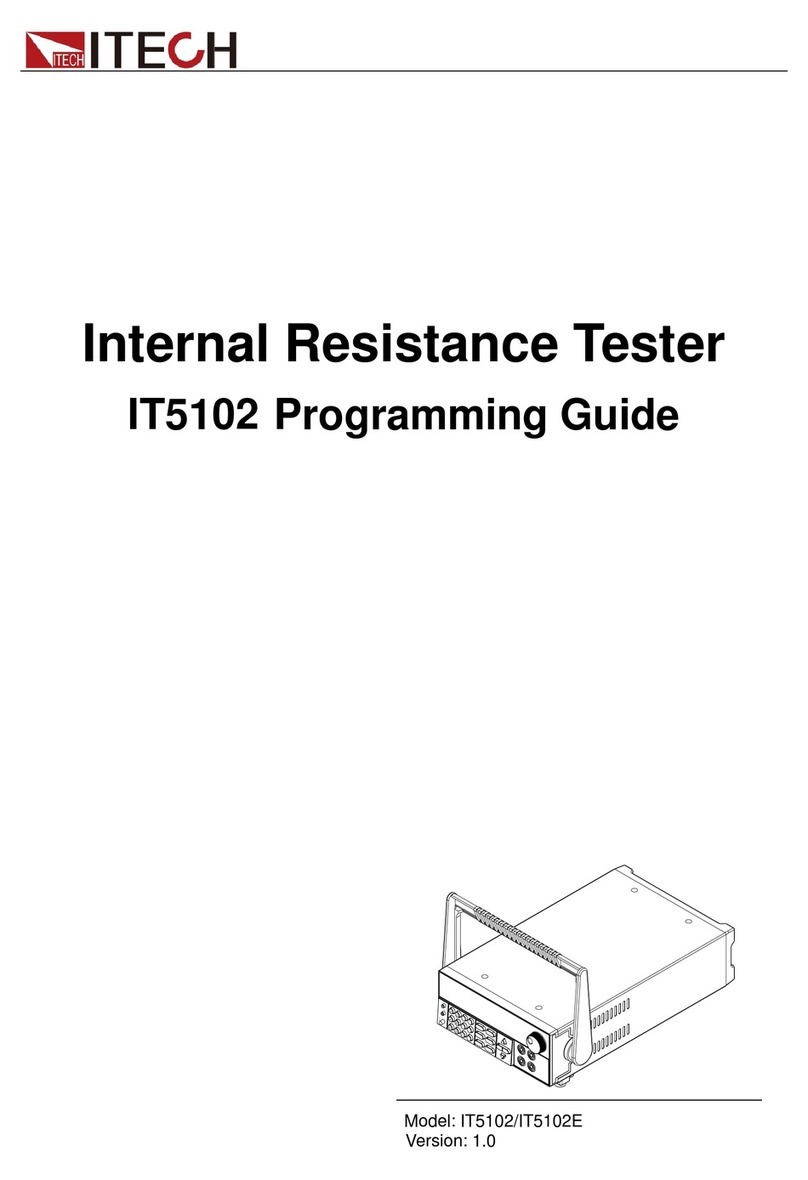 I-Tech IT5102 Series Operating instructions