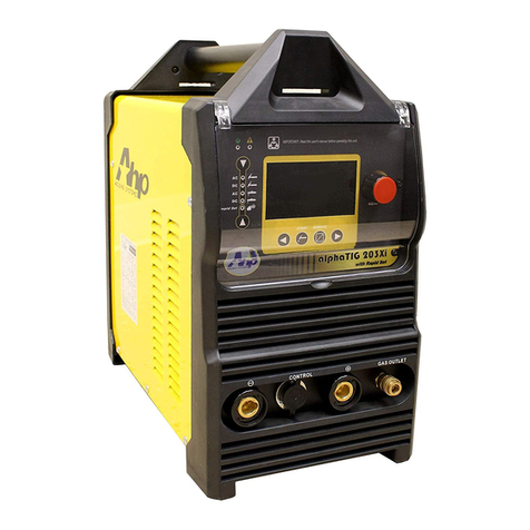 AHP WELDS alphaTIG 203Xi Operator's manual AHP WELDS alphaTIG 203Xi Operator's manual