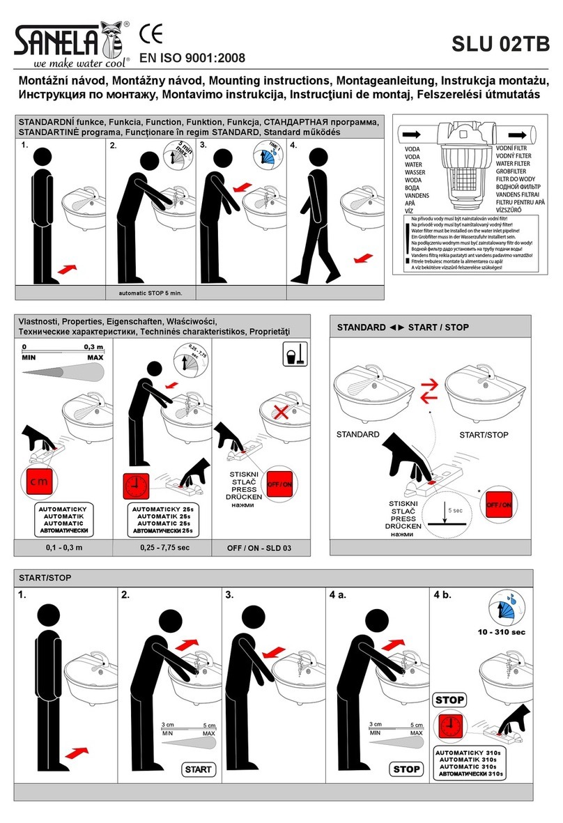 Sanela SLU 02TB Mounting instructions
