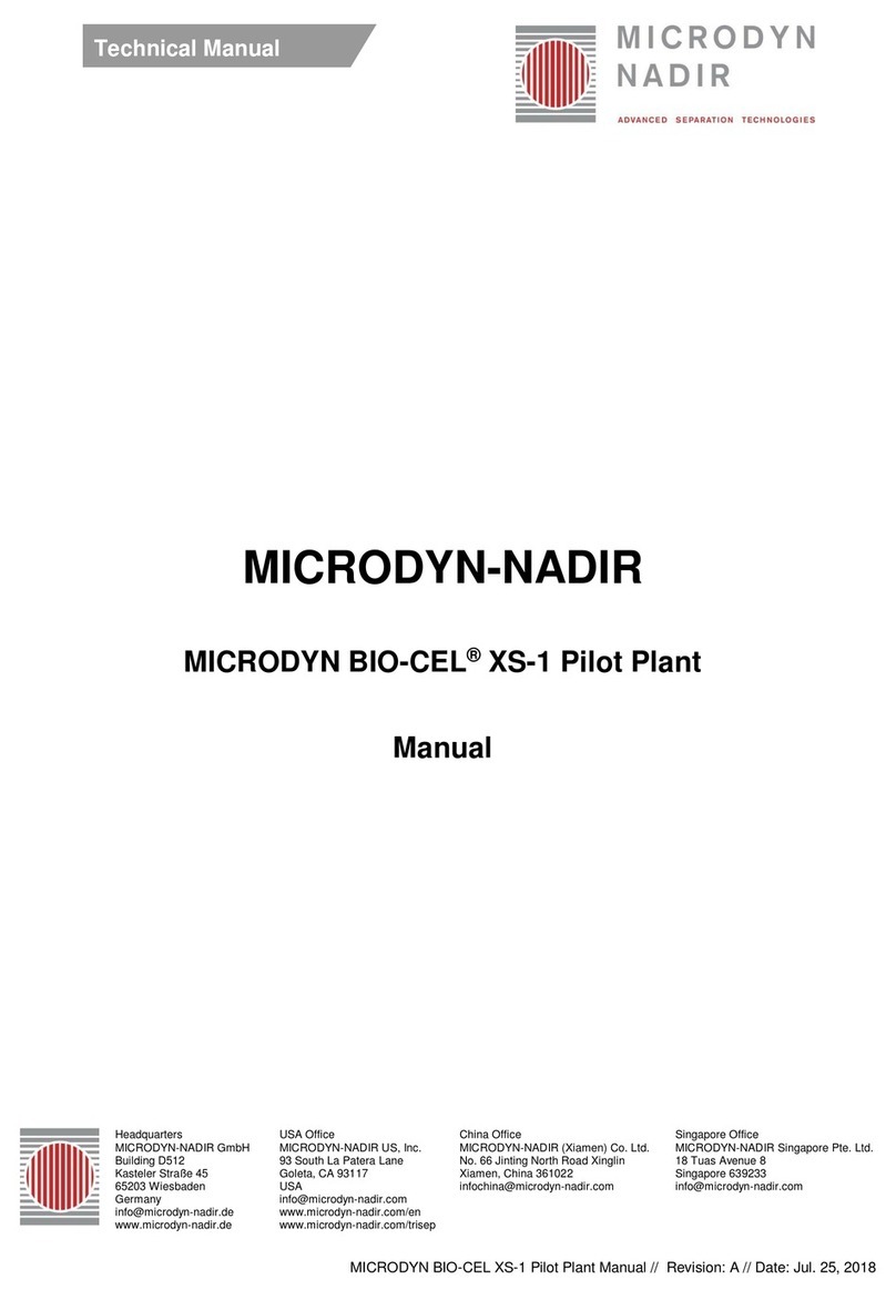 Microdyn Nadir MICRODYN BIO-CEL XS-1 manual